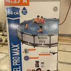مسبح Bestway مساحتة 4.27 متر العرض الارتفاع 84 سم يتسع ل10