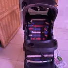 عربة اطفال شبه جديدة