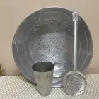 هندي ختمين معدن ومصفاه وملاس وكوب