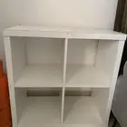 رفوف بيضاء اربع مدخلات