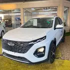 شيري تيجو 2 برو 2025 الشكل الجديد لون أبيض مقاعد جلد