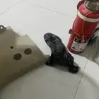 طفاية جكسار 2003 مع قاعدتها