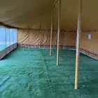خيام مخطط شفاف ستارة ثلاث طبقات