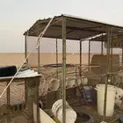 السلام عليكم شبوك اثنين مترين بمترين طول بعرض على السوم
