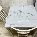 ترابيزه مع اتنين كرسي بحاله جيده جدا