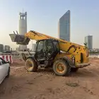 جي سي بي بوم 17متر لايجار رافعه شوكيه جميع الاحجام