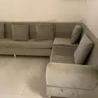 كنب L م نجد نضيف وناعم