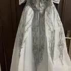 فستان مناسبات لبسه مروه واحده لون سماوي مقاس s