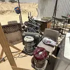 للبيع جميع مافي الصوره ثلاجه غساله سرير غسالات وجميعها شغال