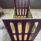 سرير اطفال خشب وعربة اطفال