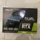 كرت شاشه ASUS RTX 3060 DAUL OC 12GB للبيع