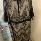 فستان اسود نظيف