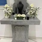 طاولة شبكة عروسه للبيع جديده مع ملحقاتها