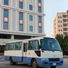 باص بنزين كوستر 30 راكب نظيف