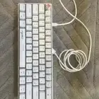 لوحة مفاتيح ابيض سويتش ازرق للبيع