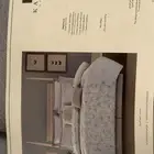 لحاف king كبير جديد من كرز لنن