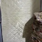 سرير خشب مع المرتبه للبيع