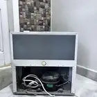 ثلاجة مع فريزر و باردة مشاءالله