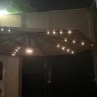 مظلة طاقة شمسية وبلتوث وانارة