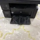 طابعة HP ليزر وشاشة الحالة ممتازة