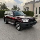 لاندكروزر 1999 قير عادي (عنابي) ممشى قليل