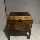 صندوق مفارش صلاة خشبي
