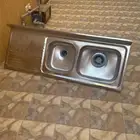 حوض مغسله ألمنيوم مجلى