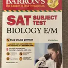 كتاب SAT Biology E M