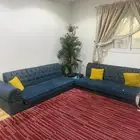 قطعتين كنب ارضي للبيع نضيف جدا