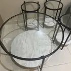 طاولات زجاج