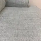 كنب من اشلي اللون سماوي