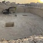 حفر وترحيل بوكلين