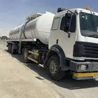 للبيع معدات صندوق قلاب 20 متر وتانكي ماء حلو