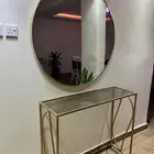 مرايه كبيره مع كنسول