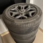 للبيع 4 جنوط جيتور T2 ب كفراتها