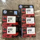حبر طابعة HP 650 ملون وأسود