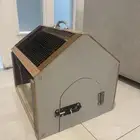 أرنبين مع قفصين