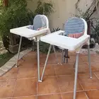 عدد 2 كراسي ايكيا اطفال مع البطانة