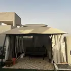 للبيع مضلة ومرجيحة وجلسه كراسي كلها من أبيات