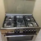 فرن غاز ايطالي60 90 مروحة داخل الفرن اشعال ذاتي امان كامل