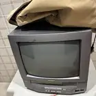 تلفزيون مع فيديو قديم ماركة شارب