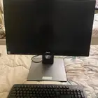 جهاز كمبيوتر مكتبي شركة ديل DEEL و طابعة شركة HP