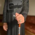 عصا عمانية صناعة يدويه