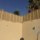 ساتر سواتر تيوب حديد وبديل خشب