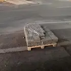 4 طبليات انترلوك اسود و رصاصي