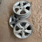 3 جنوط اكسنت مقاس 14 اصليه