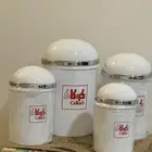 طقم علب للسكر والشاهي والقهوه والهيل