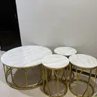 طقم طاولات رخام