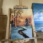 فنانة ارسم لوحات اكريلك حسب الطلب