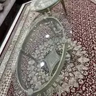 طاوله كبيره فخمه مع طاولتين صغار